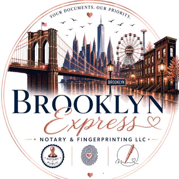 Brooklyn Express Notary & Fingerprinting logo